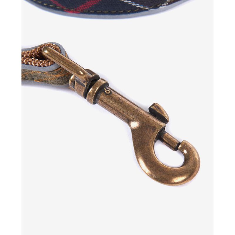 Barbour Reflective Tartan Dog Lead image number 1
